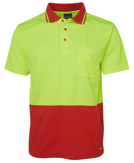 Picture of JB's Wear, HV Non Cuff Traditionalitional Polo